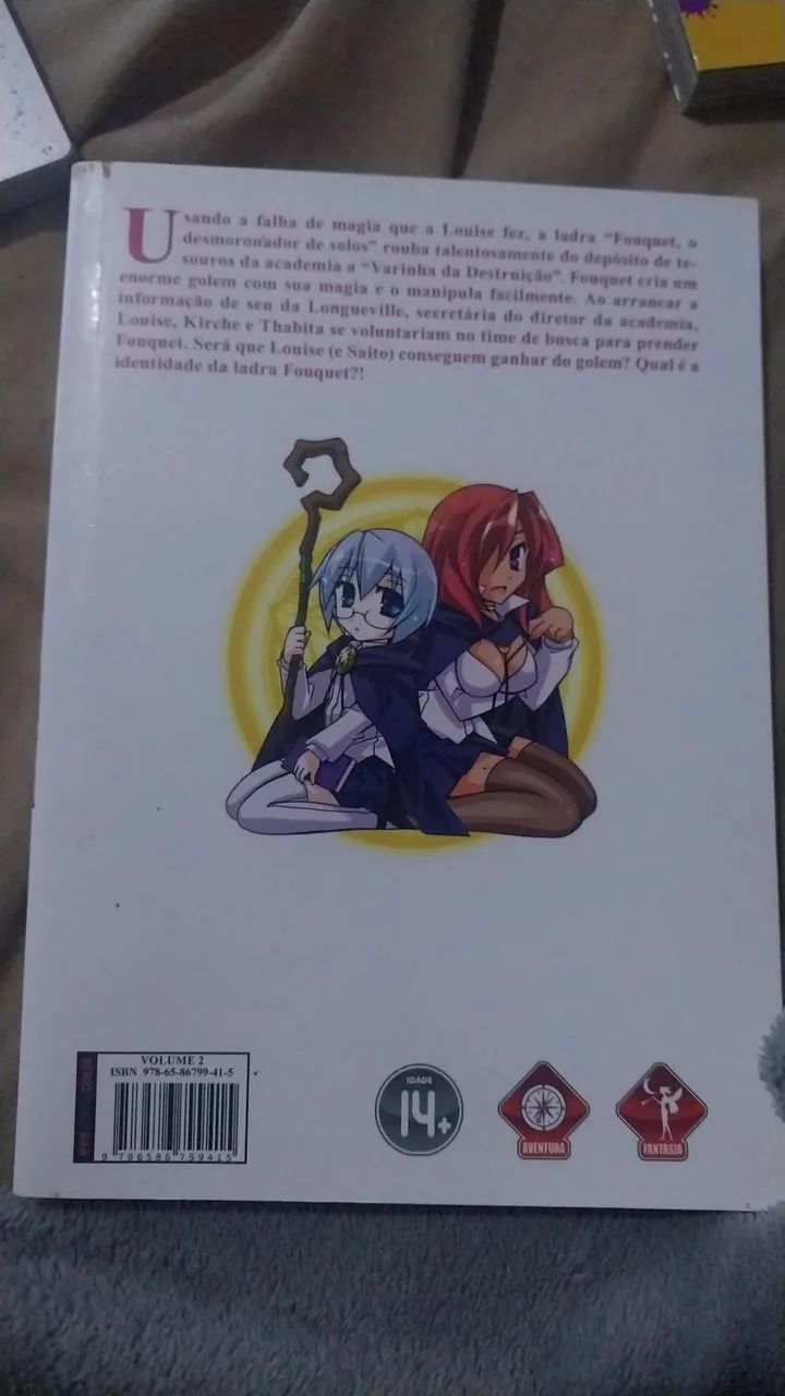 Zero no Tsukaima mangá vol2 - Foto 4