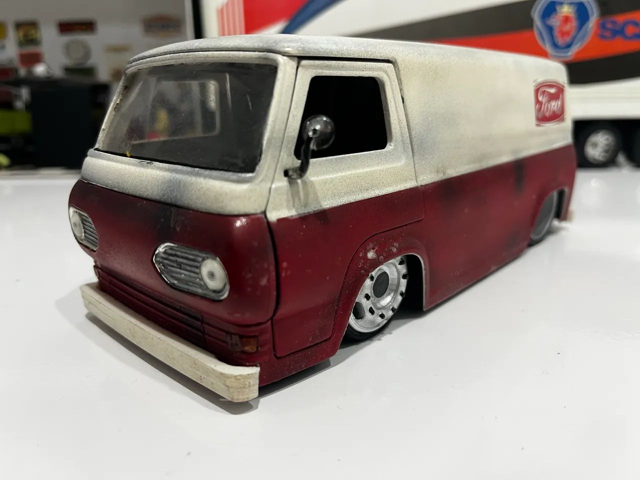 Miniatura Ford ecoline furgão custon  - Foto 2