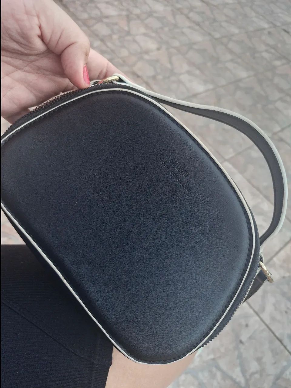 Bolsa preta Santinato - Foto 4