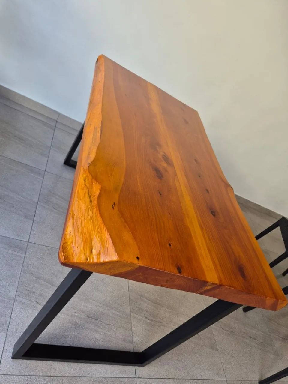 Mesa rústica nova para área gourmet  - Foto 4