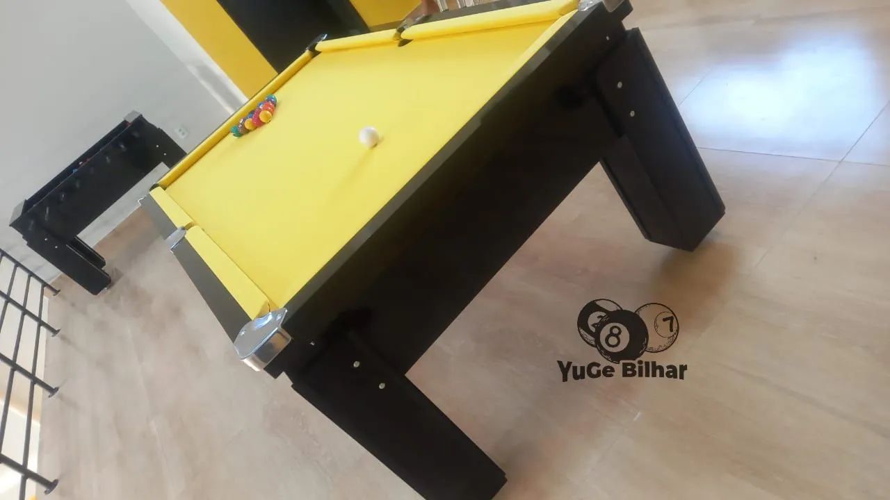 Mesa de bilhar mesa de sinuca com campo de pedra ardósia  - Foto 2