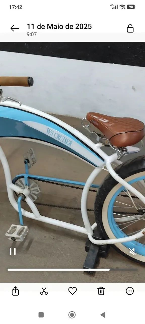 Bicicleta Chopper única  - Foto 3