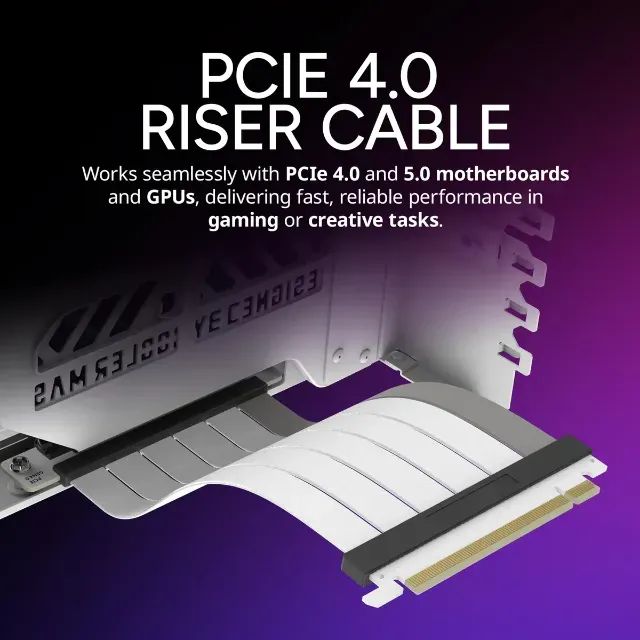 Kit De Suporte De Gpu Vertical Cooler Master V3 Pcie 4.0 Bra - Foto 5