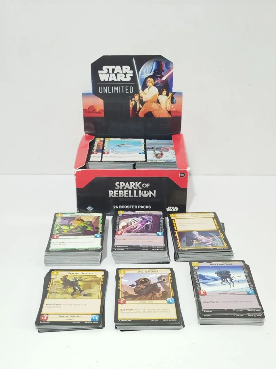 Box Star Wars Unlimeted Spark Of Rebellion