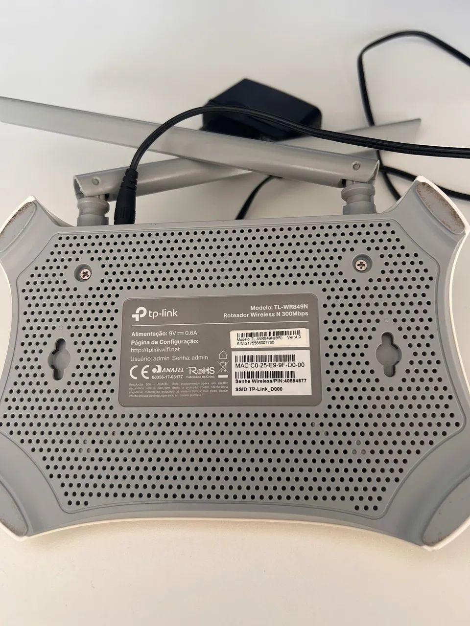 Roteador wireless tp link modelo TL-WR849N(ver:4.0) - Foto 2