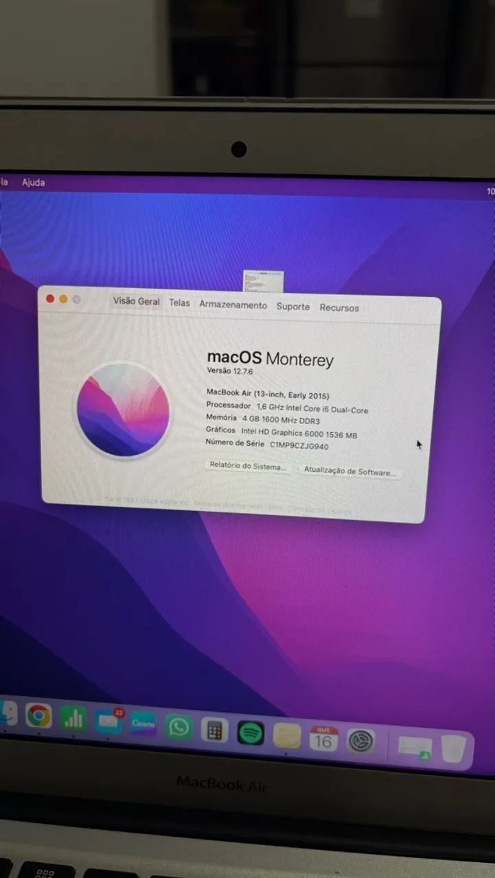 Macbook Air 2015 13 polegadas - Foto 4