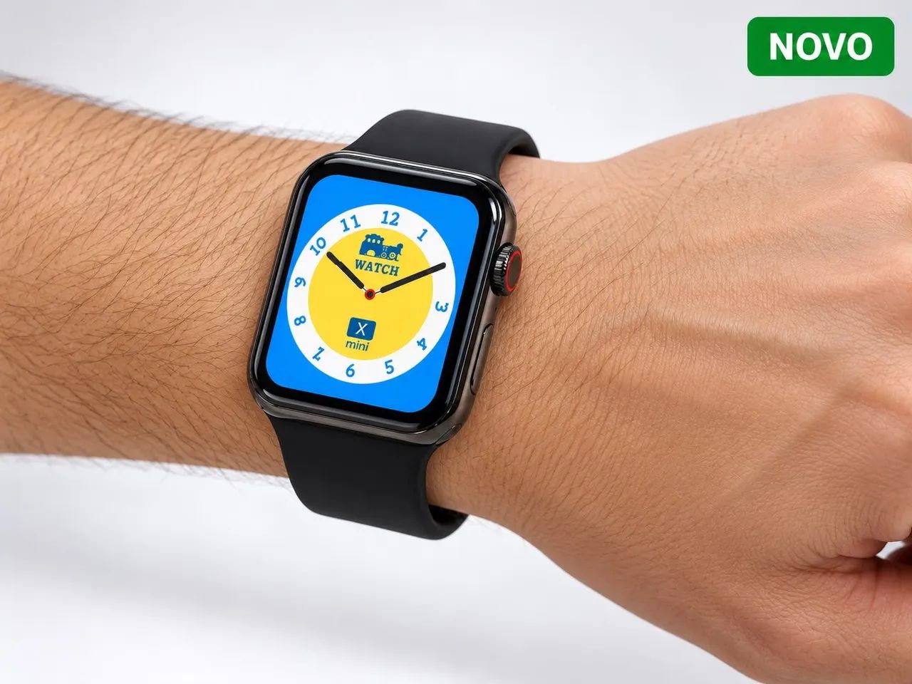 Relógio Smartwatch X Mini Preto - Foto 2