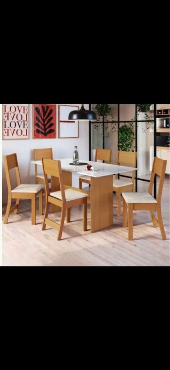 Conjunto de mesa 