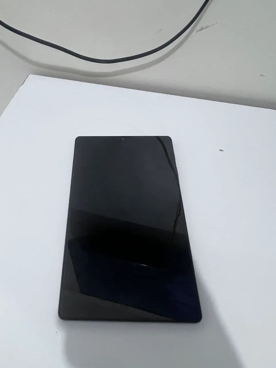     Tablet Samsung Galaxy Tab A7 32GB - Conservado , Duas capinha roxa e preta - Foto 2