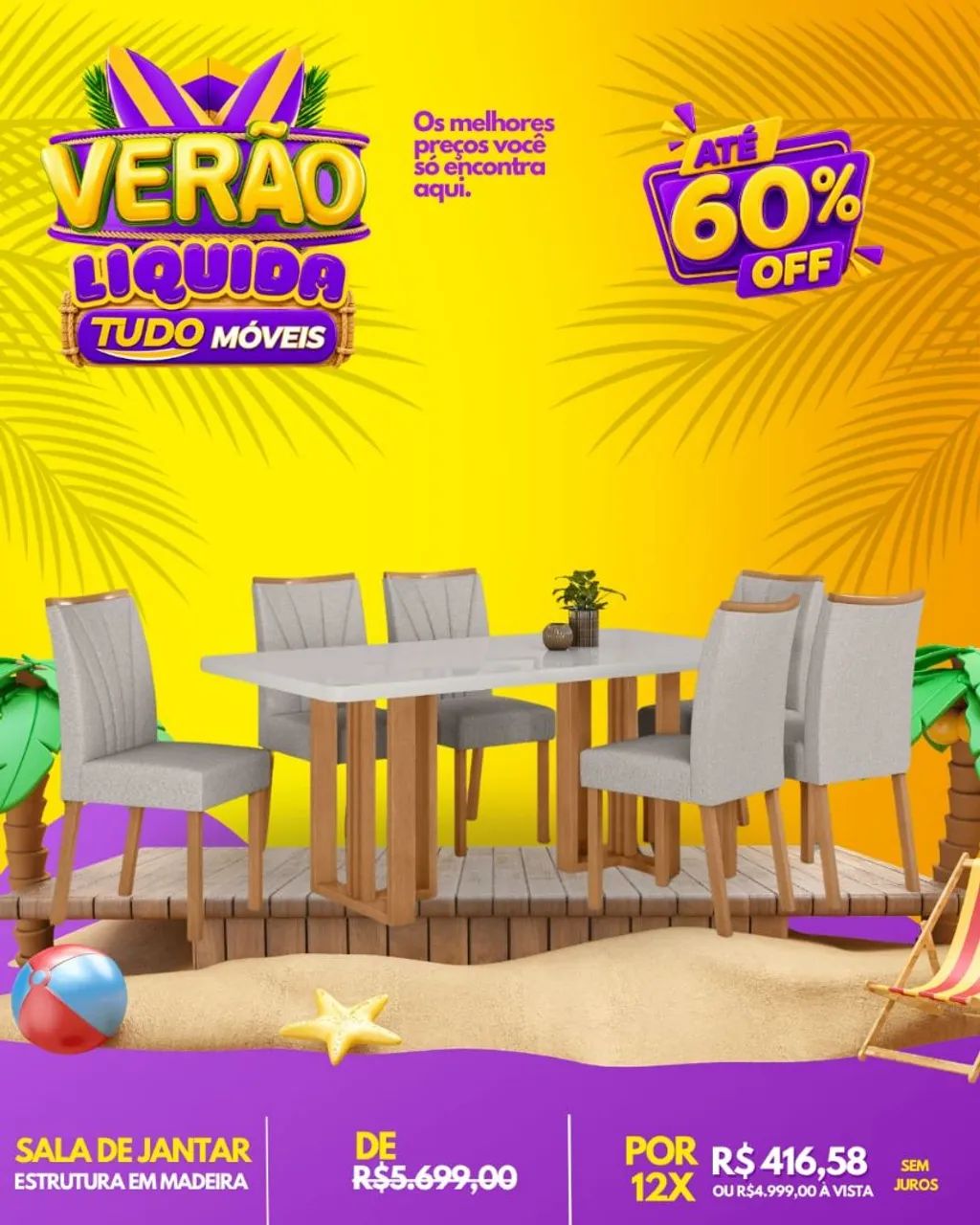 SALA DE JANTAR SAFIRA