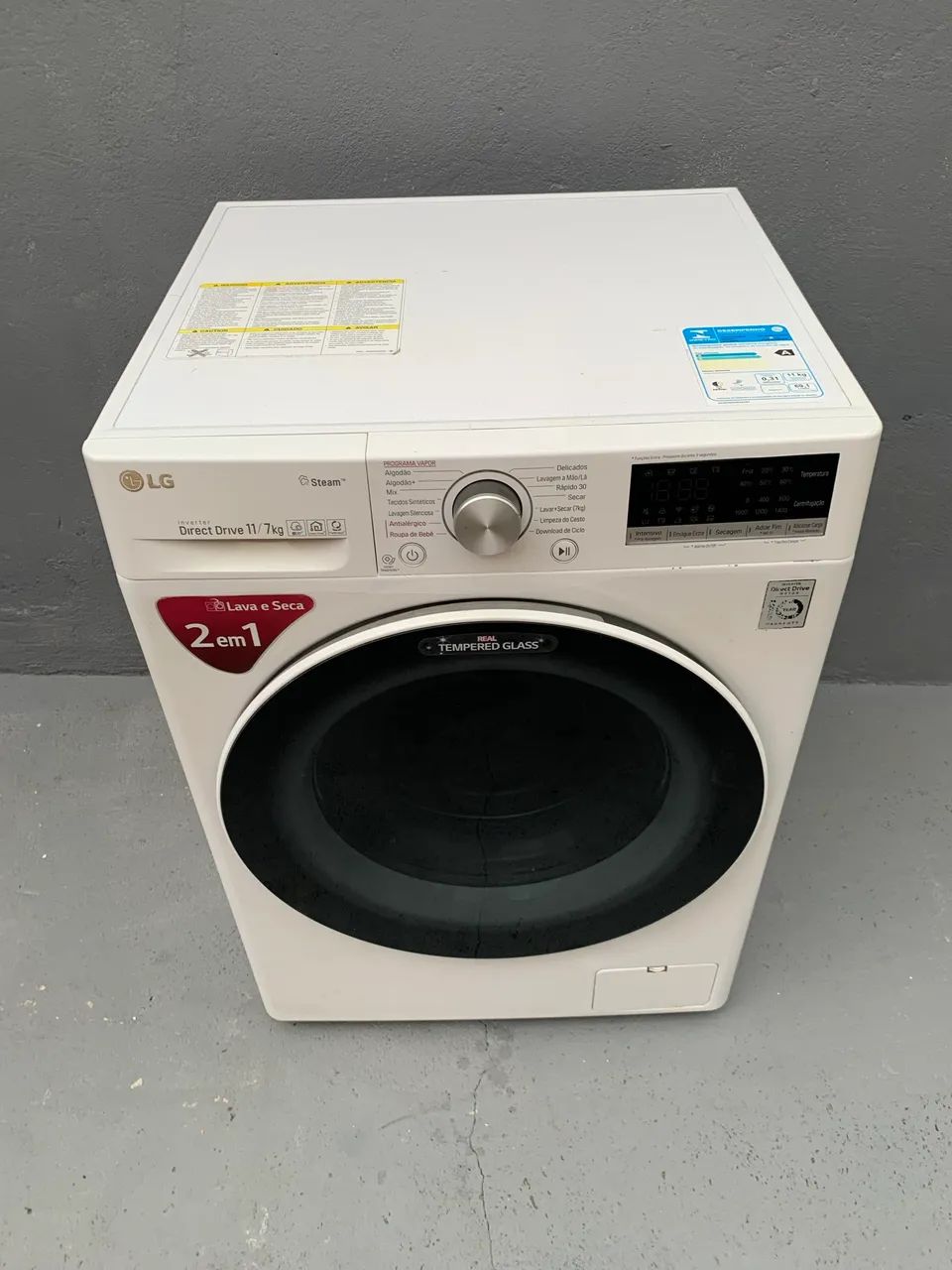 Máquina lava e seca LG  10/7 kg 