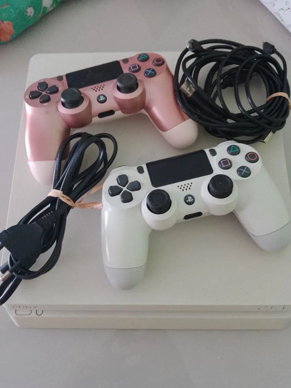 PS4 Slim 1Tera branco  - Foto 3