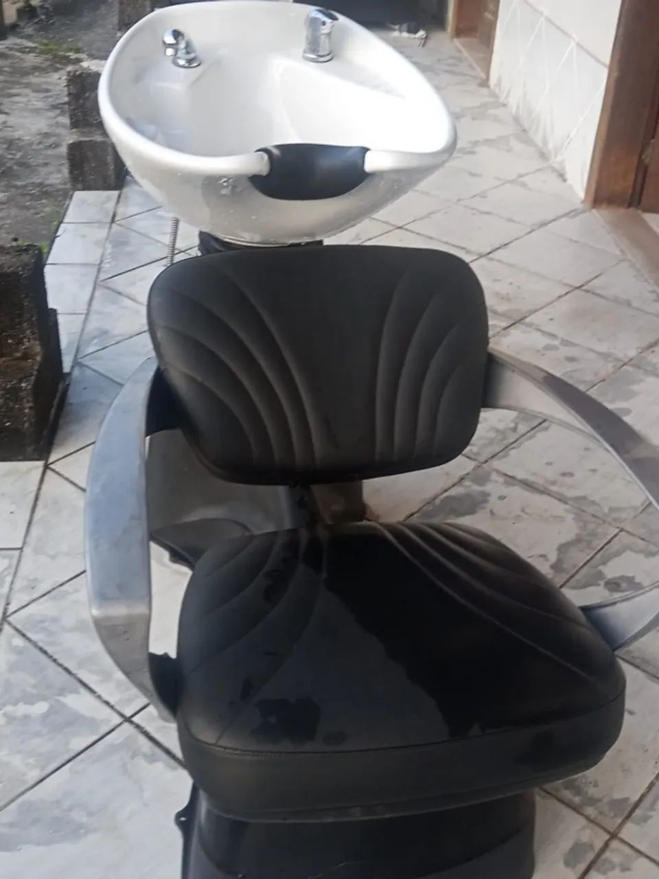 Lavatório de salão Dompel cuba em porcelana - Foto 5