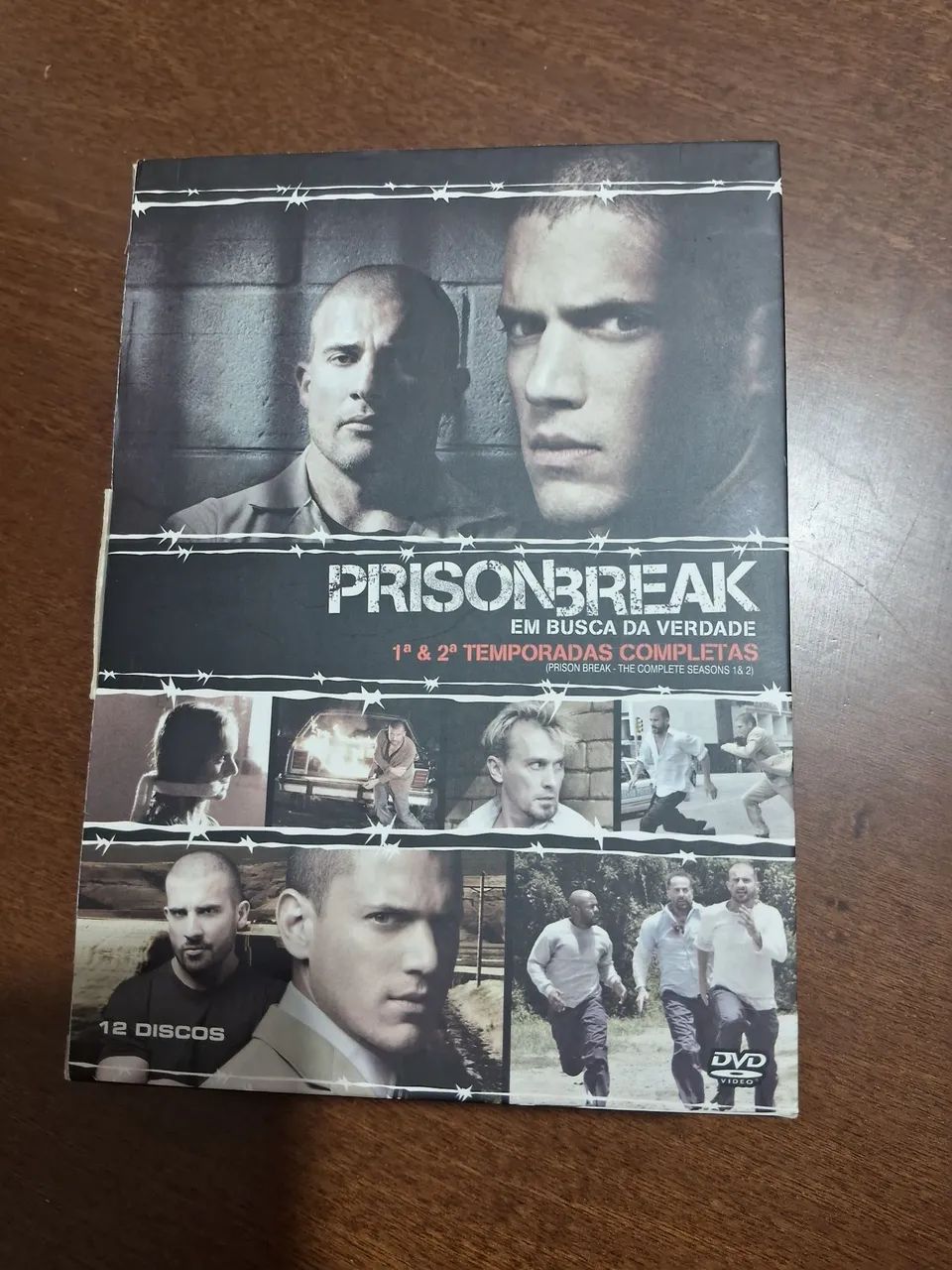 DVDS Prision Break 1 e 2 temporadas  12 discos