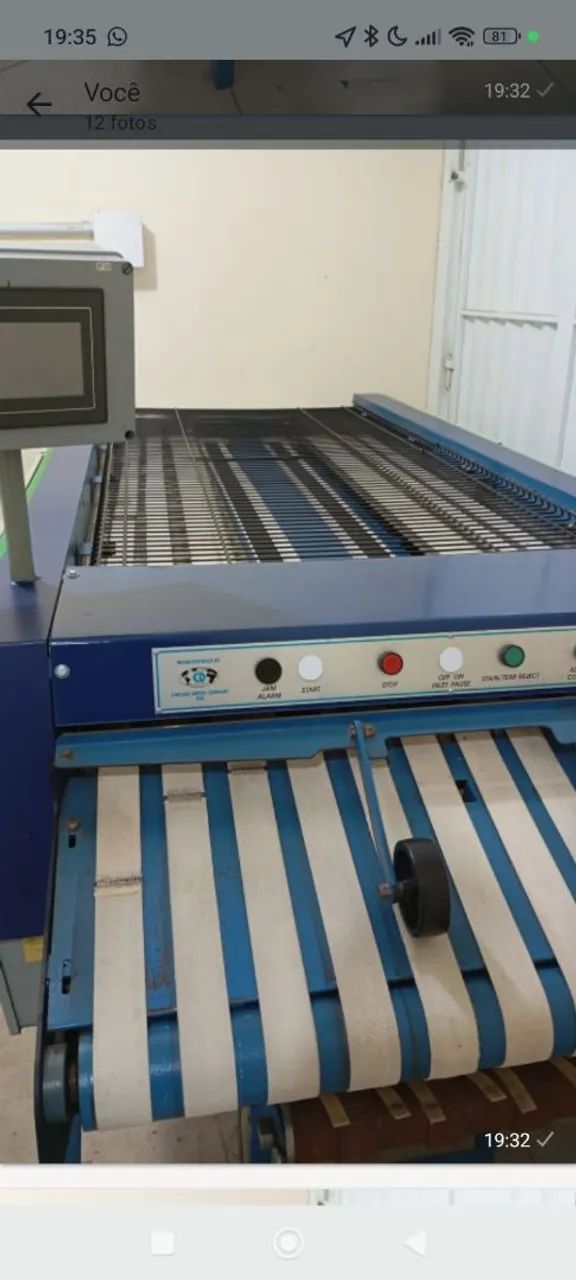 Dobradeira de toalhas AIR CHICAGO lavanderia industrial  - Foto 2