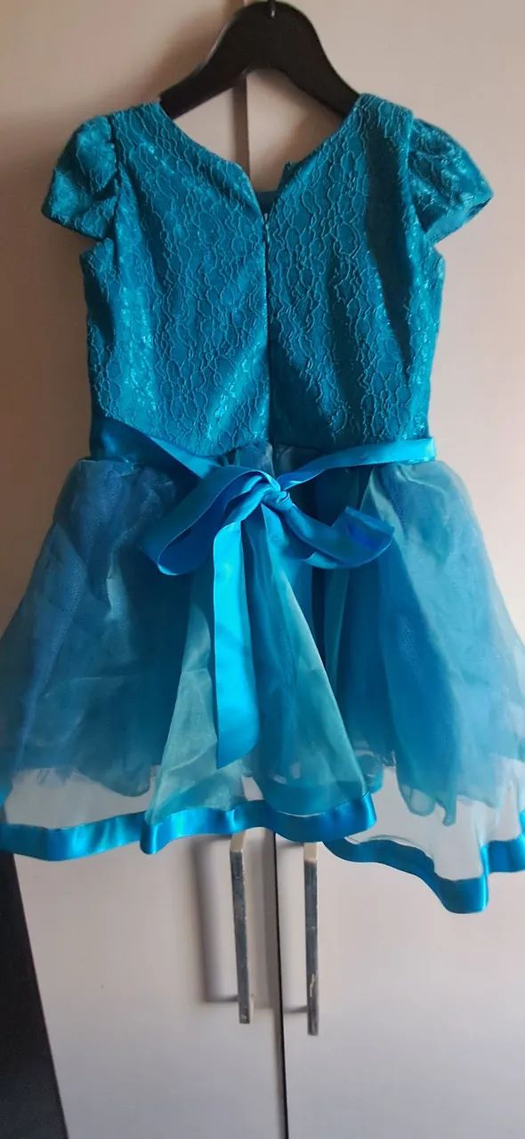 Vestido azul infantil - Foto 2