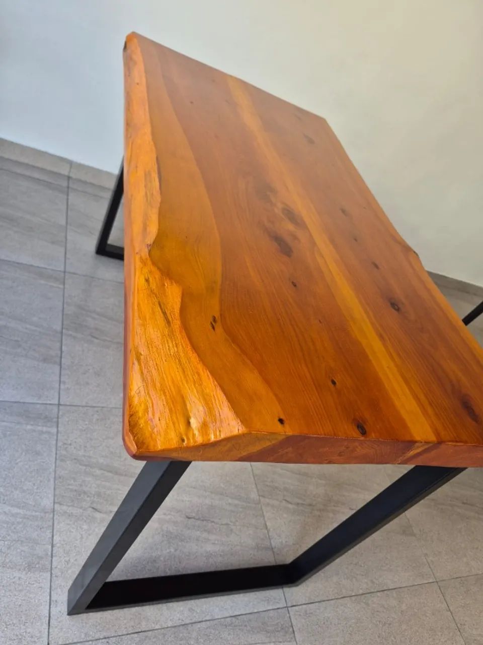 Mesa rústica nova para área gourmet  - Foto 2