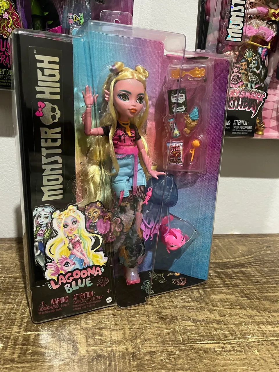 Boneca monster high lagoona g3 core refresh