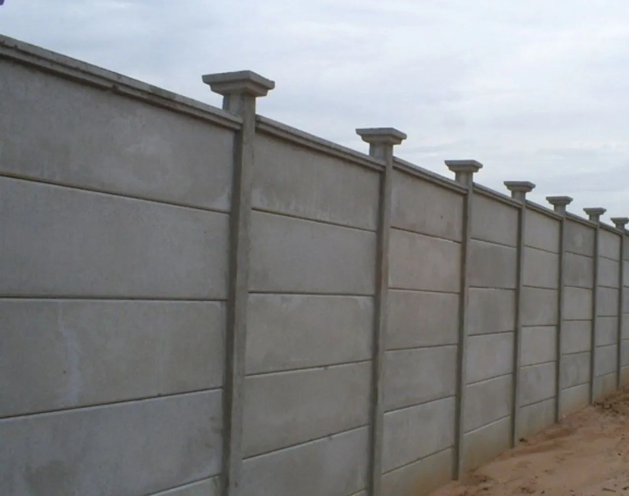 Construção muro preço moldado 