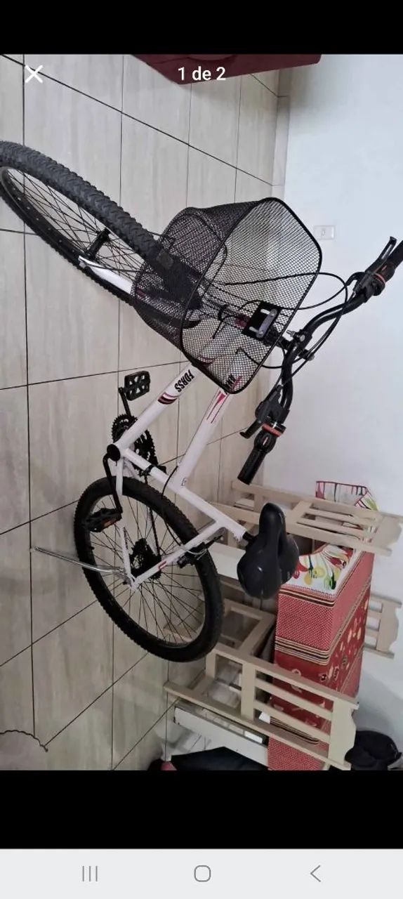 Bicicleta nova (pouco tempo de uso) - Foto 2