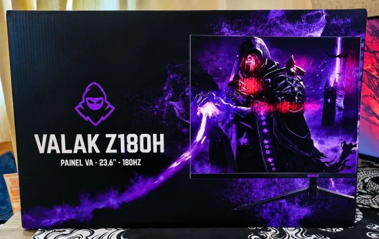 Monitor VALAK Z180H 180HZ-23.6'' VA CURVO - Foto 2