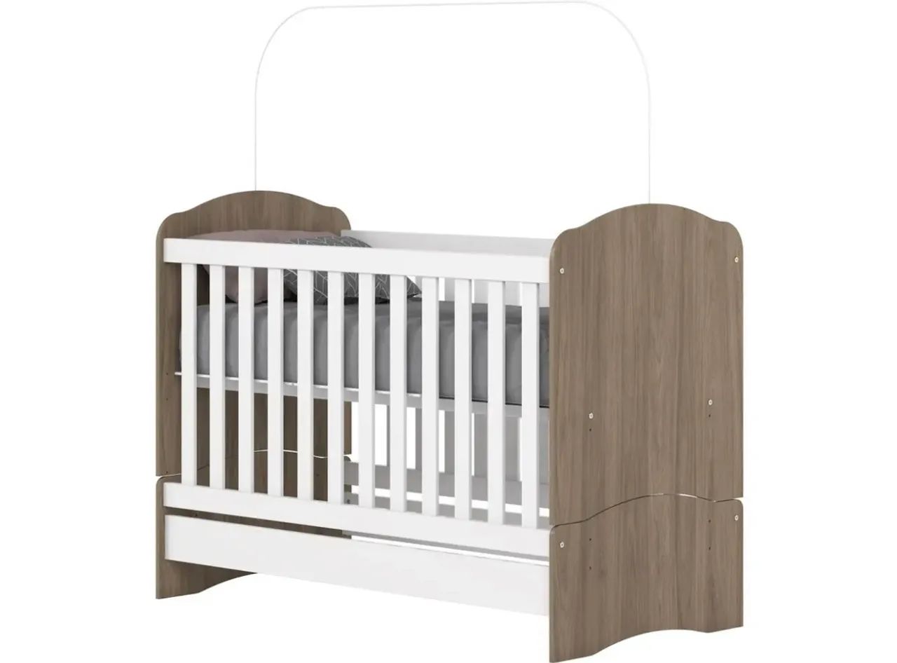 Kit berço com colchão 