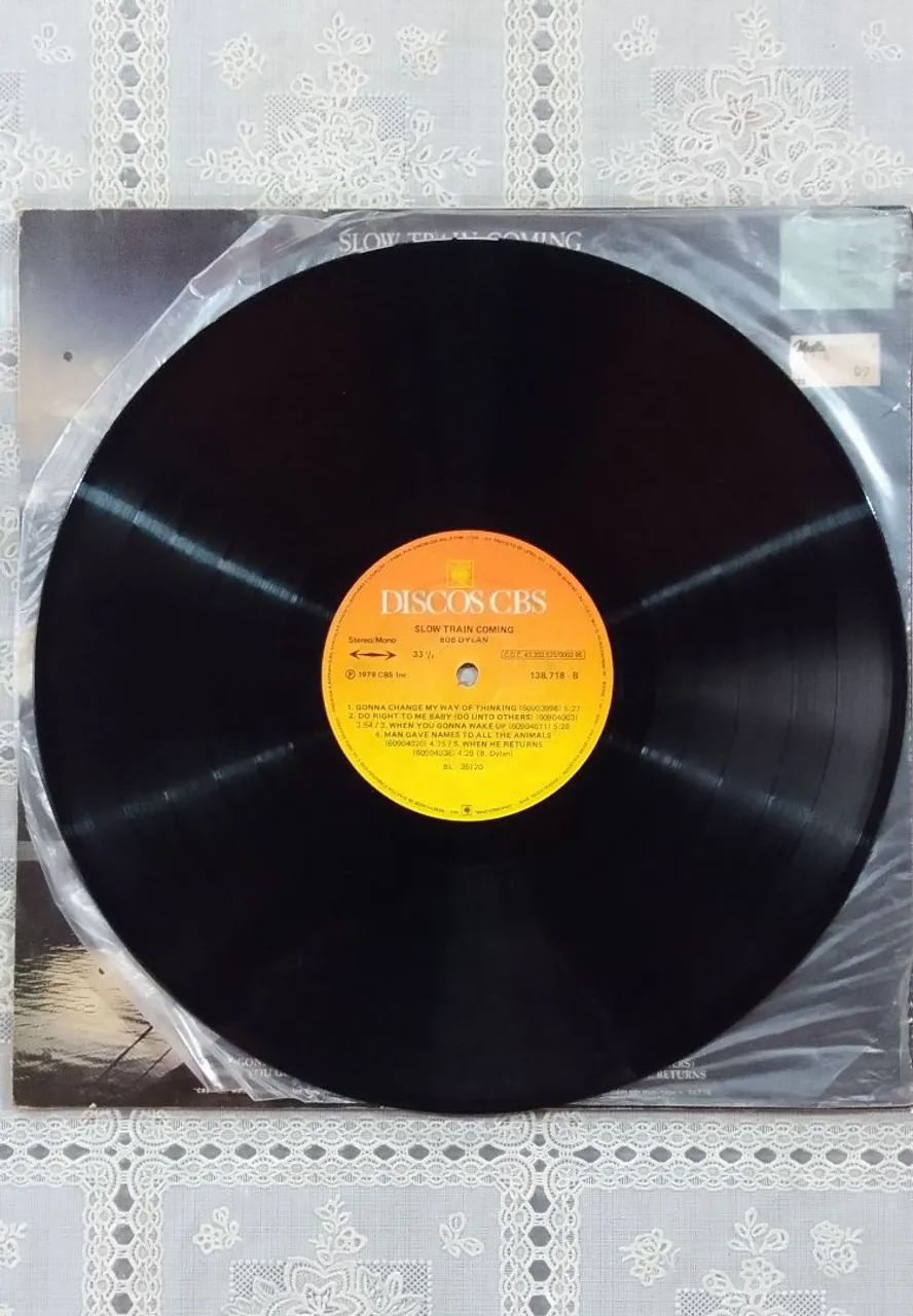 LP Slow train coming (1979) - Bob Dylan  - Foto 5