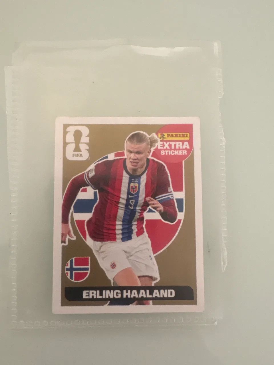 Figurinha Haaland Ouro Legend Copa - Foto 2