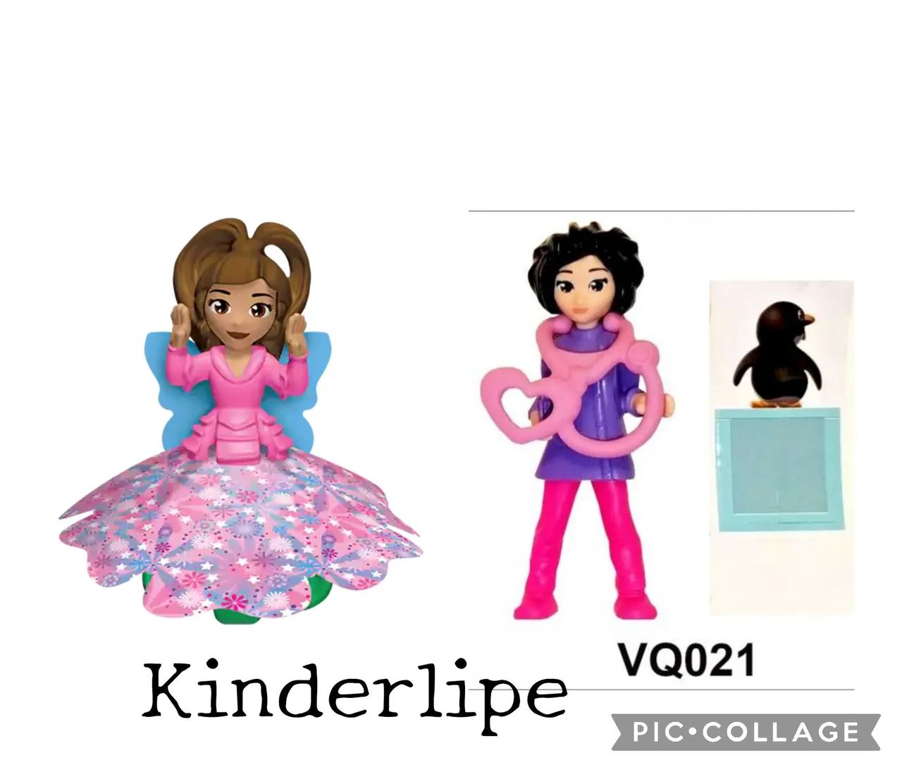 Kinder ovo Bonequinhas - profissões 
