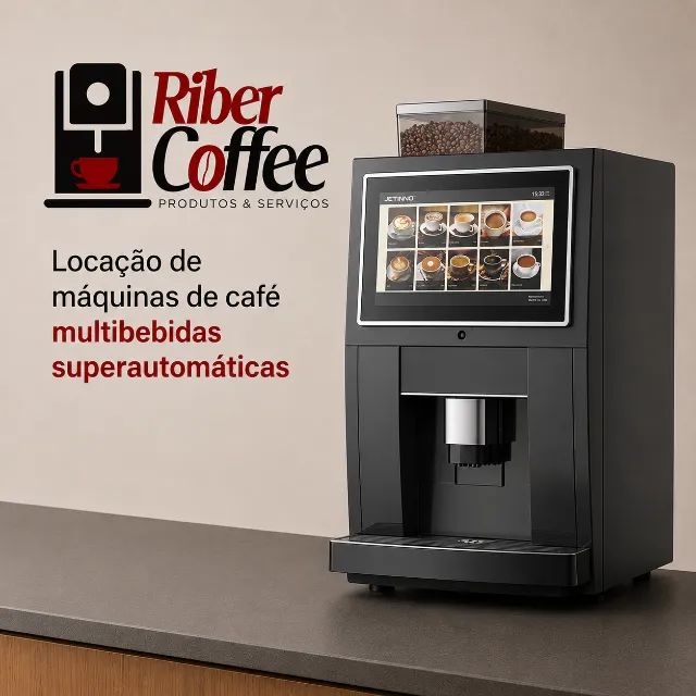 Locação de máquina de multibebidas super automática de café, chocolate e cappuccino - Foto 3