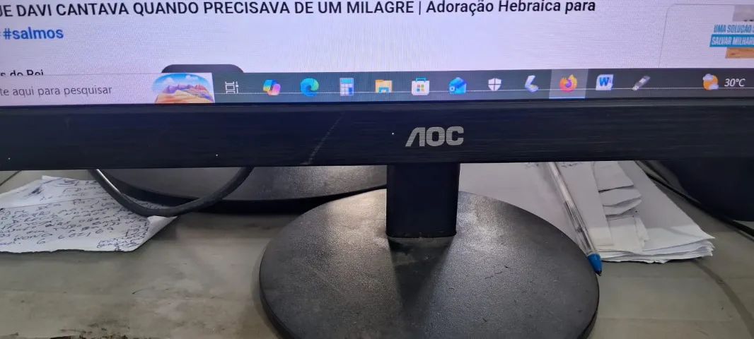 MONITOR AOC 19POLEGADAS LED  - Foto 4