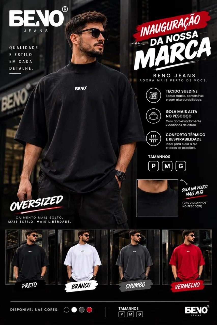 Blusa oversized  - Foto 2