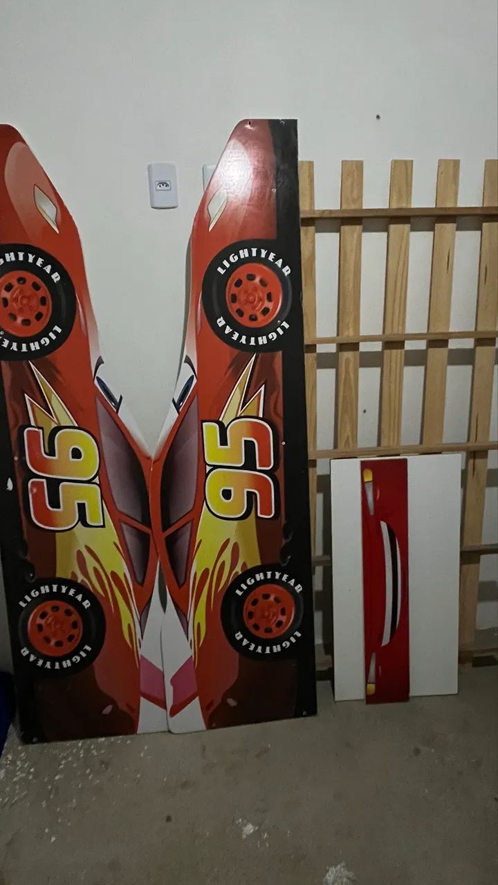 Cama do relâmpago Mcqueen - Foto 3