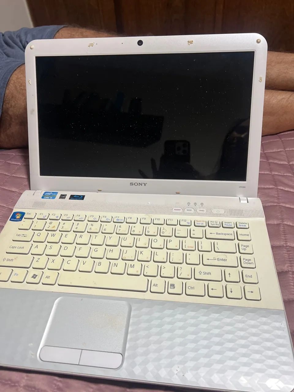 Sucata - notebook Sony Vaio - VPC EG27FM - Foto 3