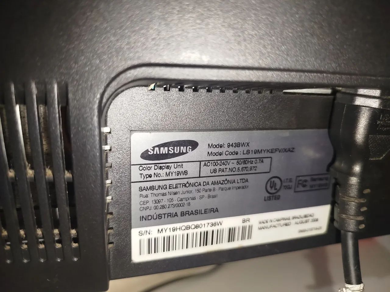 Monitor Samsung 19" - Foto 2