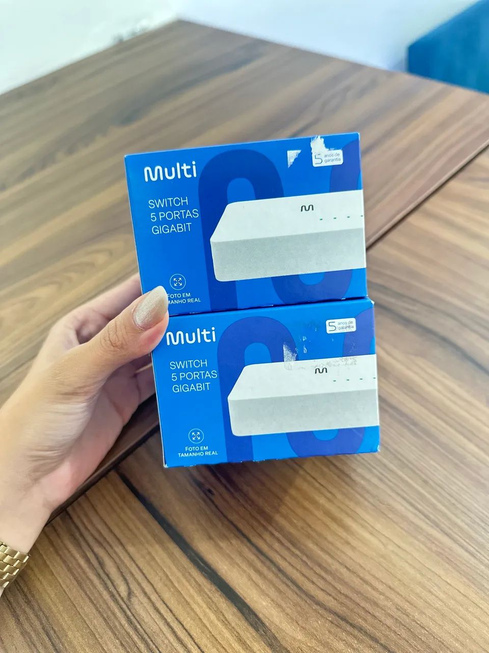 SWITCH 5 PORTAS GIGABIT 