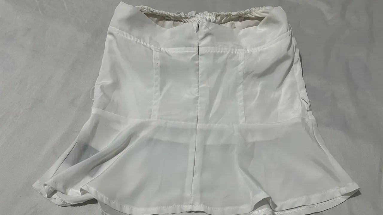 Blusa tomara que caia offwhite* - Foto 3