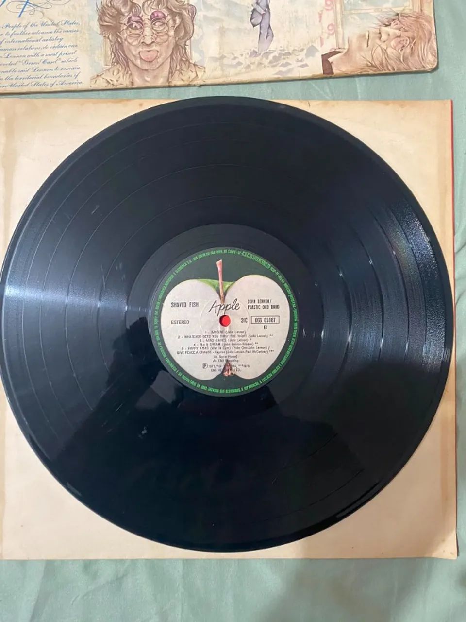 LP Vinyl John Lennon Shaved Fish - Foto 5