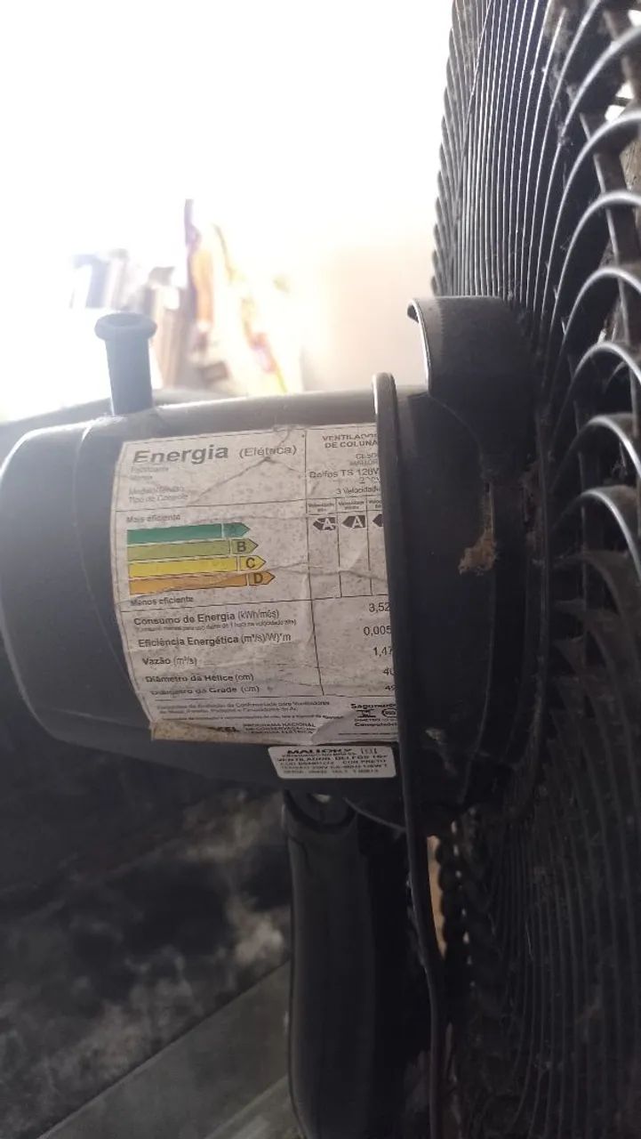 Ventilador de pé usado  - Foto 3