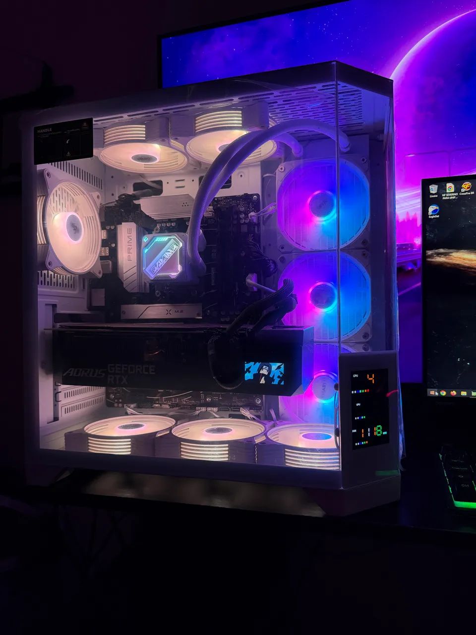 Pc gamer ryzen 7 7700 Rtx 3080 aorus xtreme - Foto 2