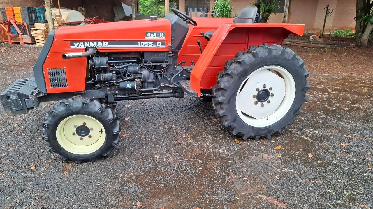 Trator yanmar 1055 4x4  - Foto 4