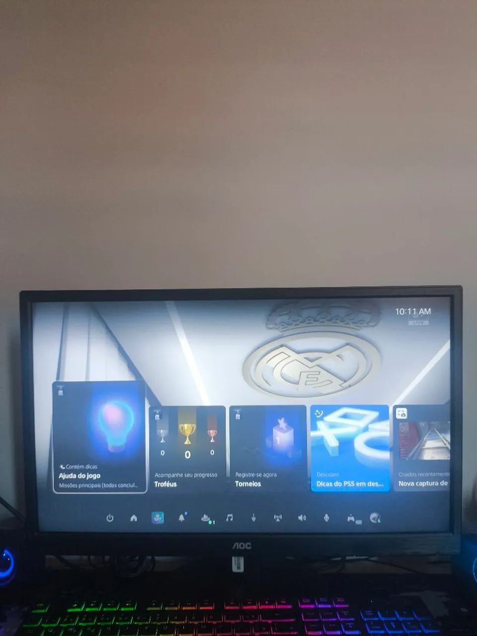 Monitor AOC 24" novo sem defeitos 