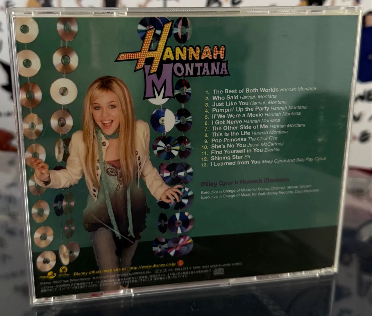 CD HANNAH MONTANA 1 IMPORTADO DO JAPÃO MILEY CYRUS - Foto 4