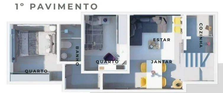 APARTAMENTO 02 QUARTOS NO JARDIM LEBLON - Foto 5