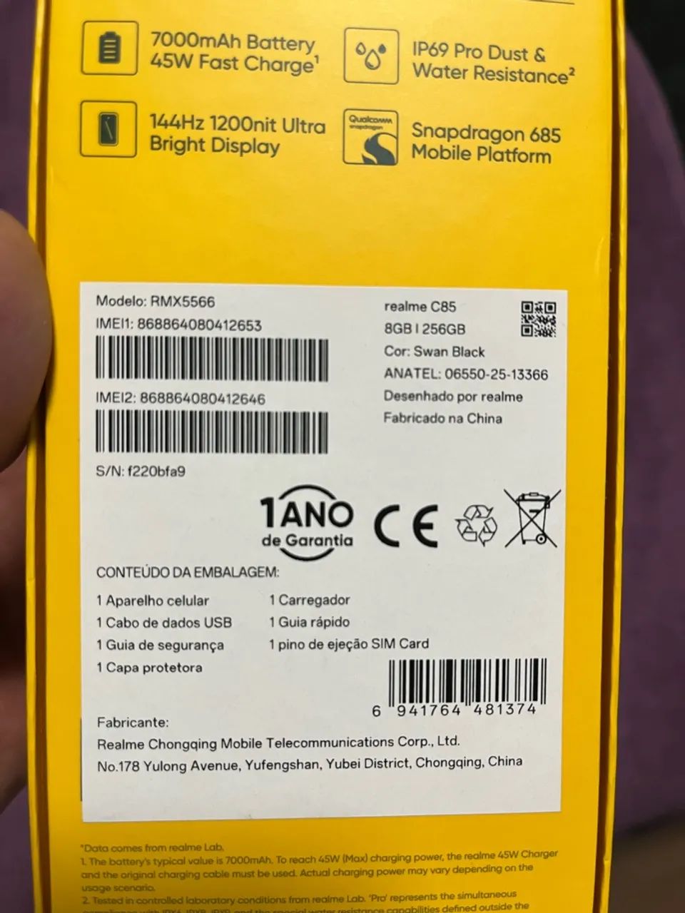 REALME C85 256g - Foto 2