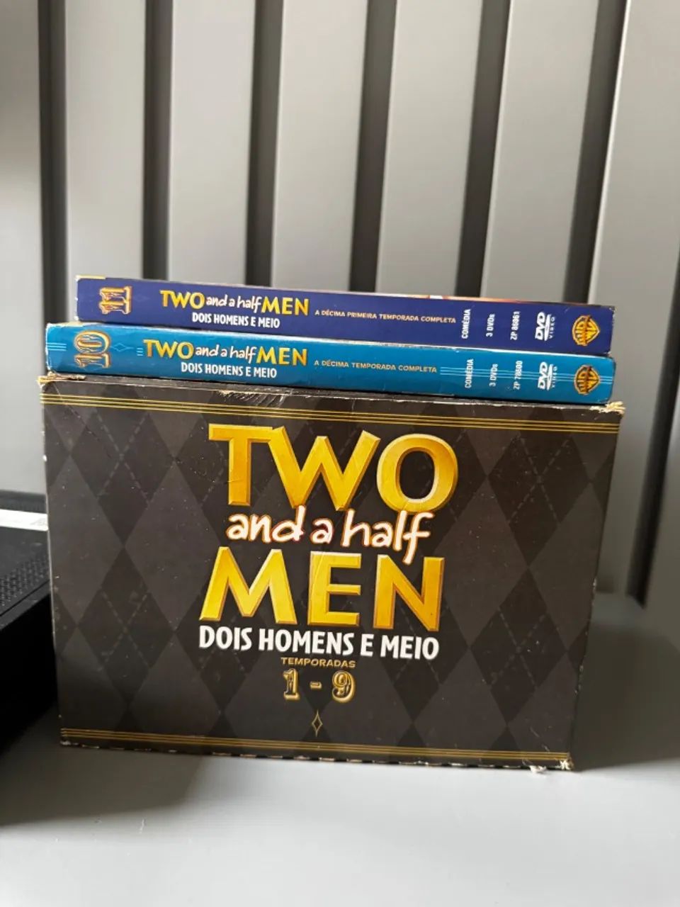 Box dvd TWO AND A HALF MEN dois homes e meio - DVD, Blu-Ray e