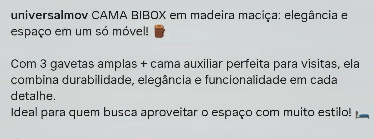 Cama Bibox madeira maciça. - Foto 5