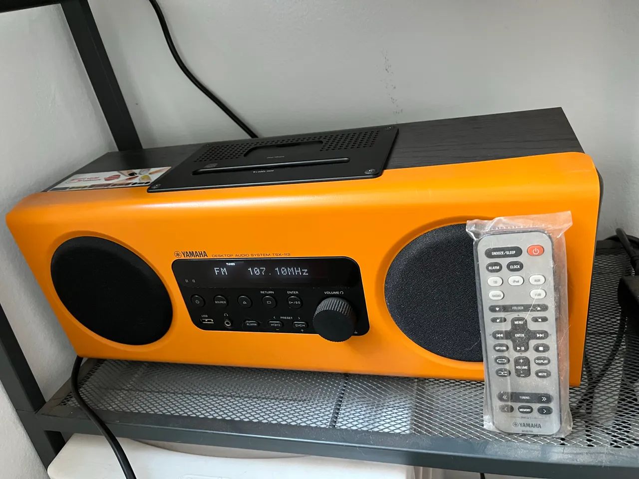 Mini sistema de som Yamaha