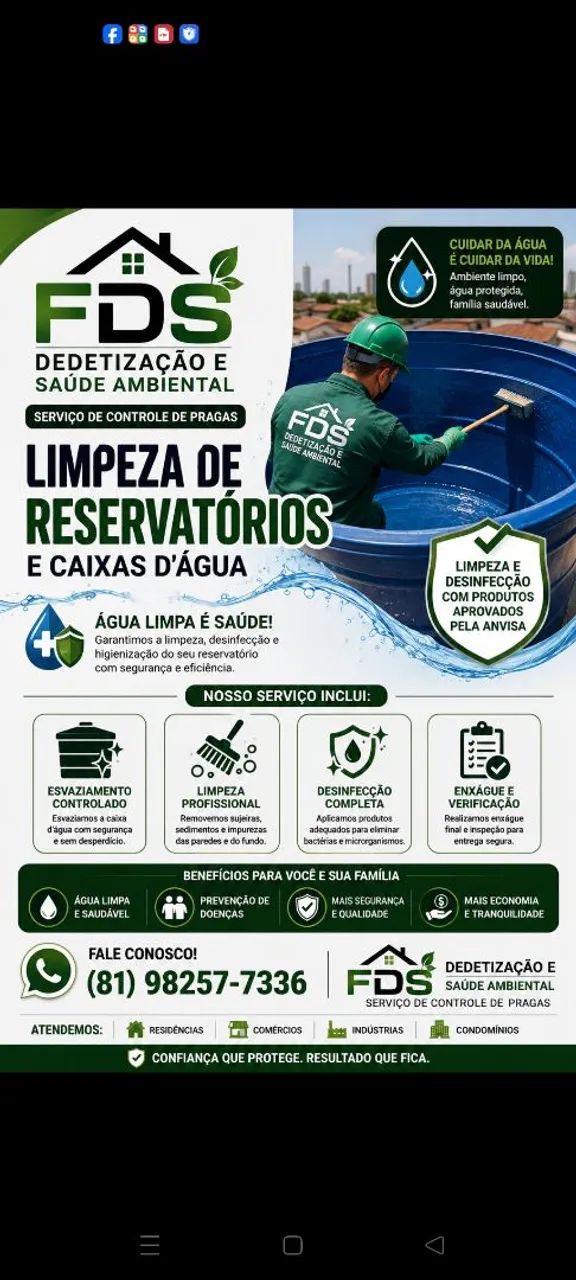 Higienização de estofados e lavagem de reservatórios  - Foto 2