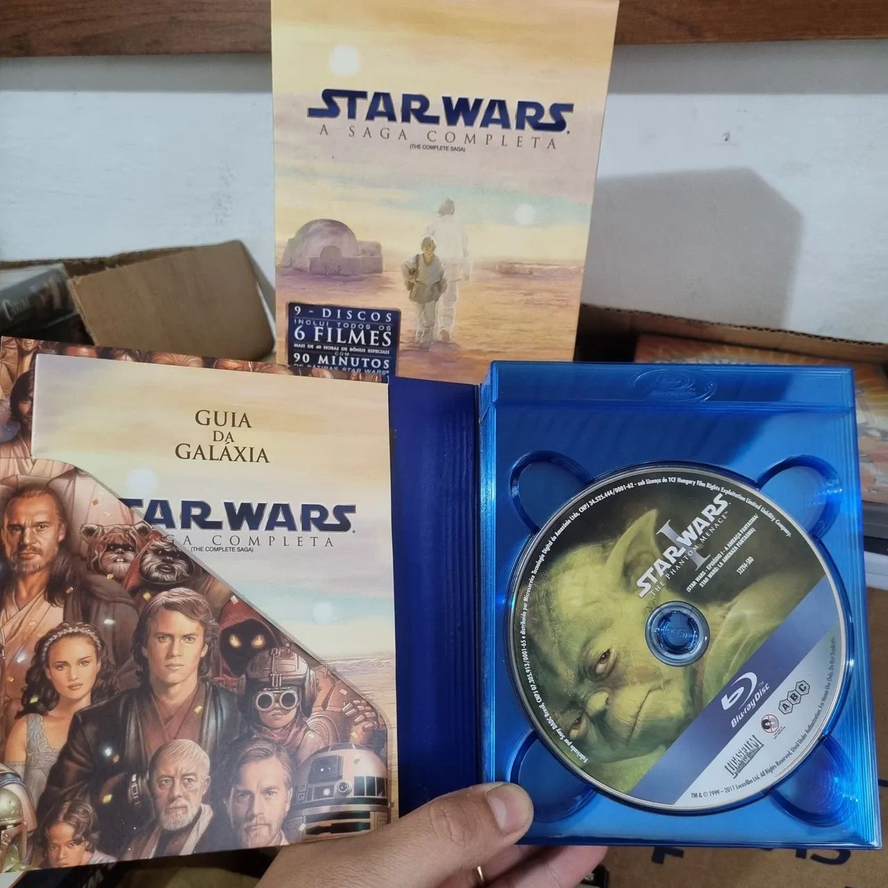 Star Wars A Saga Completa Blu-ray Digipack - Foto 2